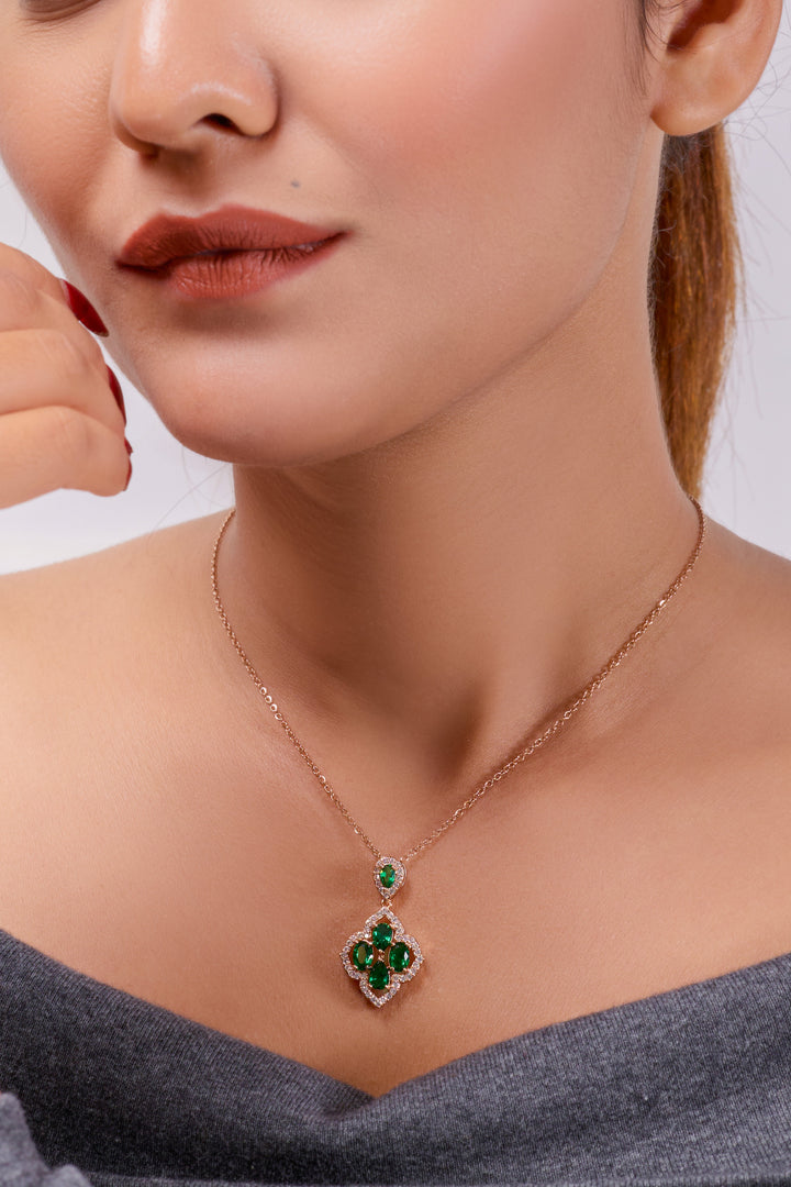 Suhasini Verde Envy Neckless GWN -25