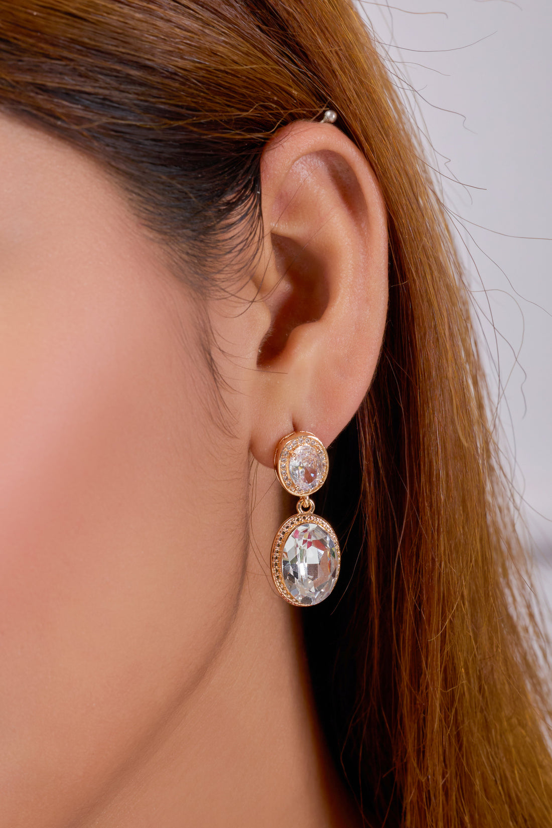 Amaya Cubic Zirconia Bloom Earring GWE -14