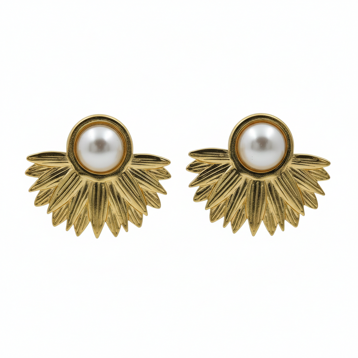 Moti Hoop Women Earring GWE -7