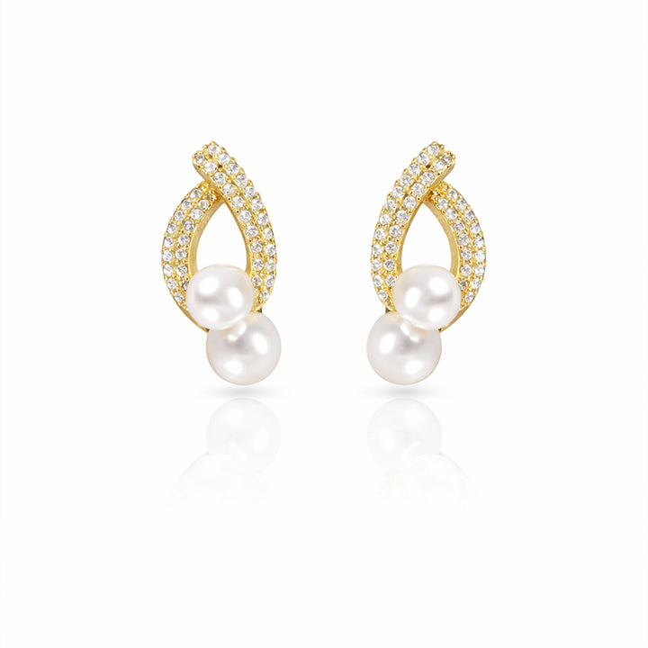 Aarika Moti Loop Earring GWE -30