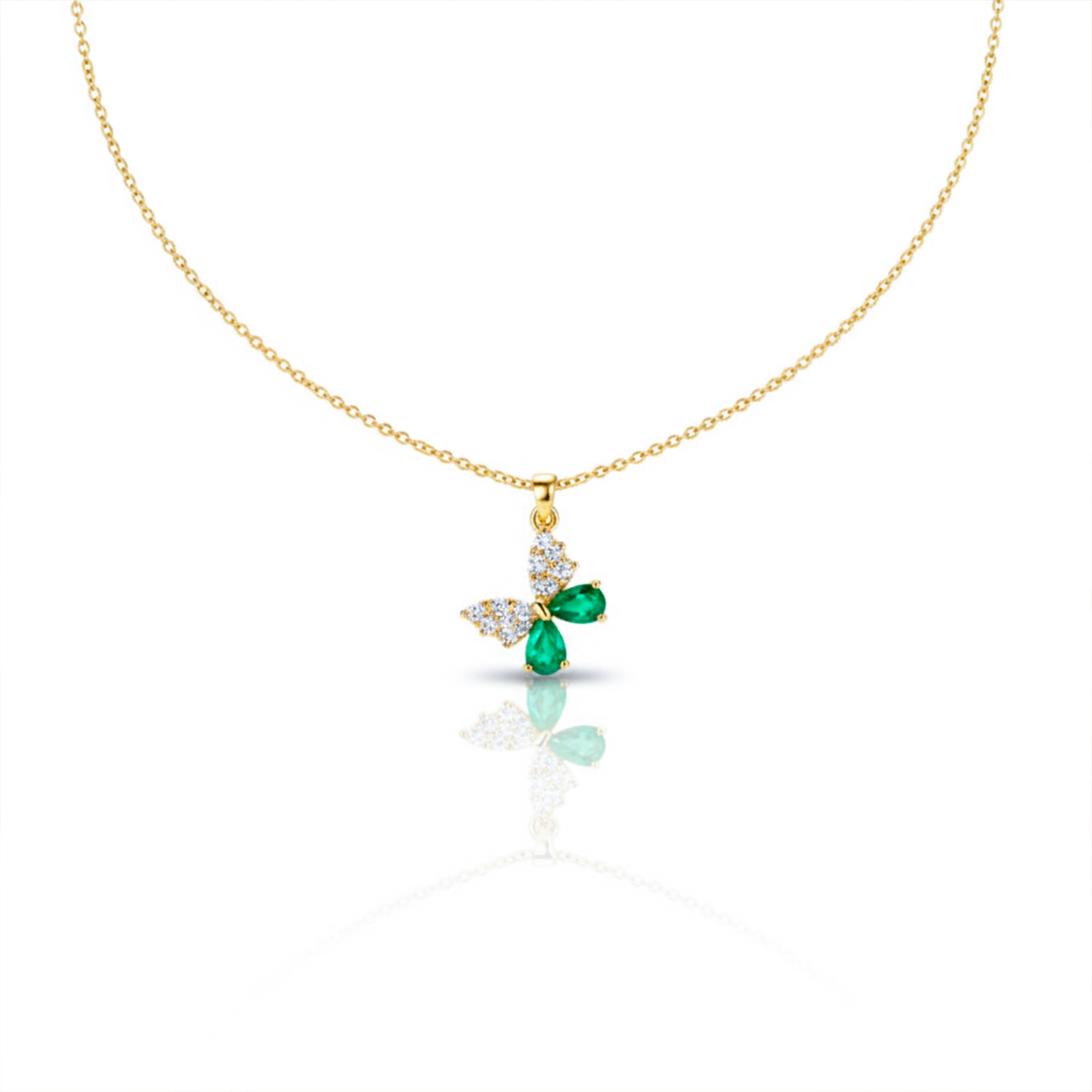 Petite Verde Jade Papillon Women Link Set GWN -112