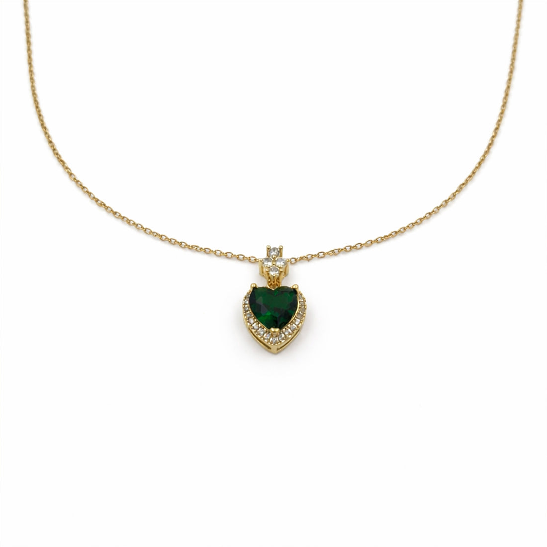 Verde Love Dangle Locket Link Set GWN -163