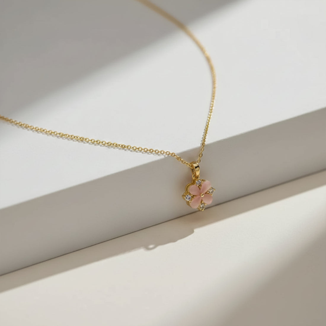 Petite Rosette Opal-Style Bloom Women Neckless GWN -76