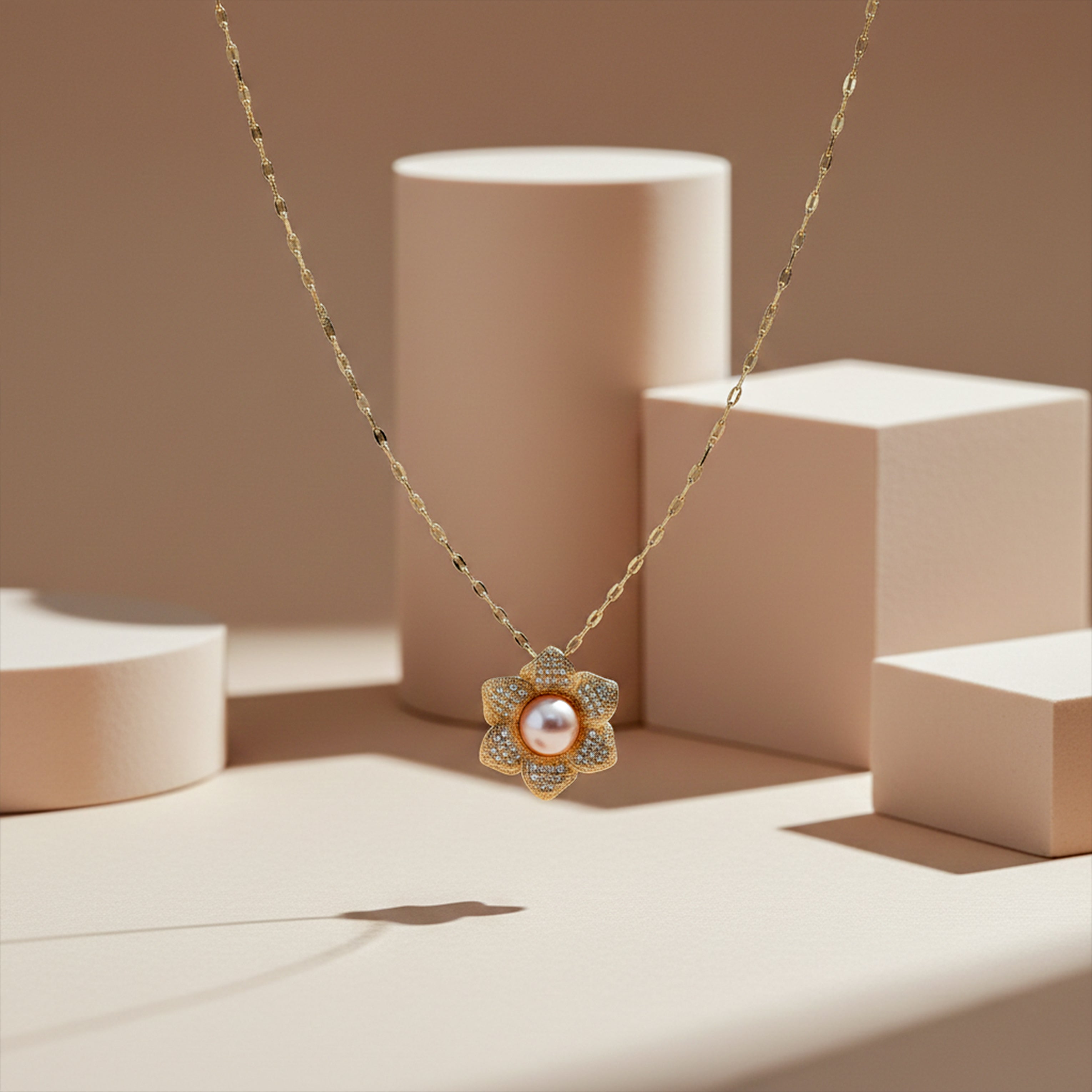 Blossom Necklace for women in Gold - Finora Jewels