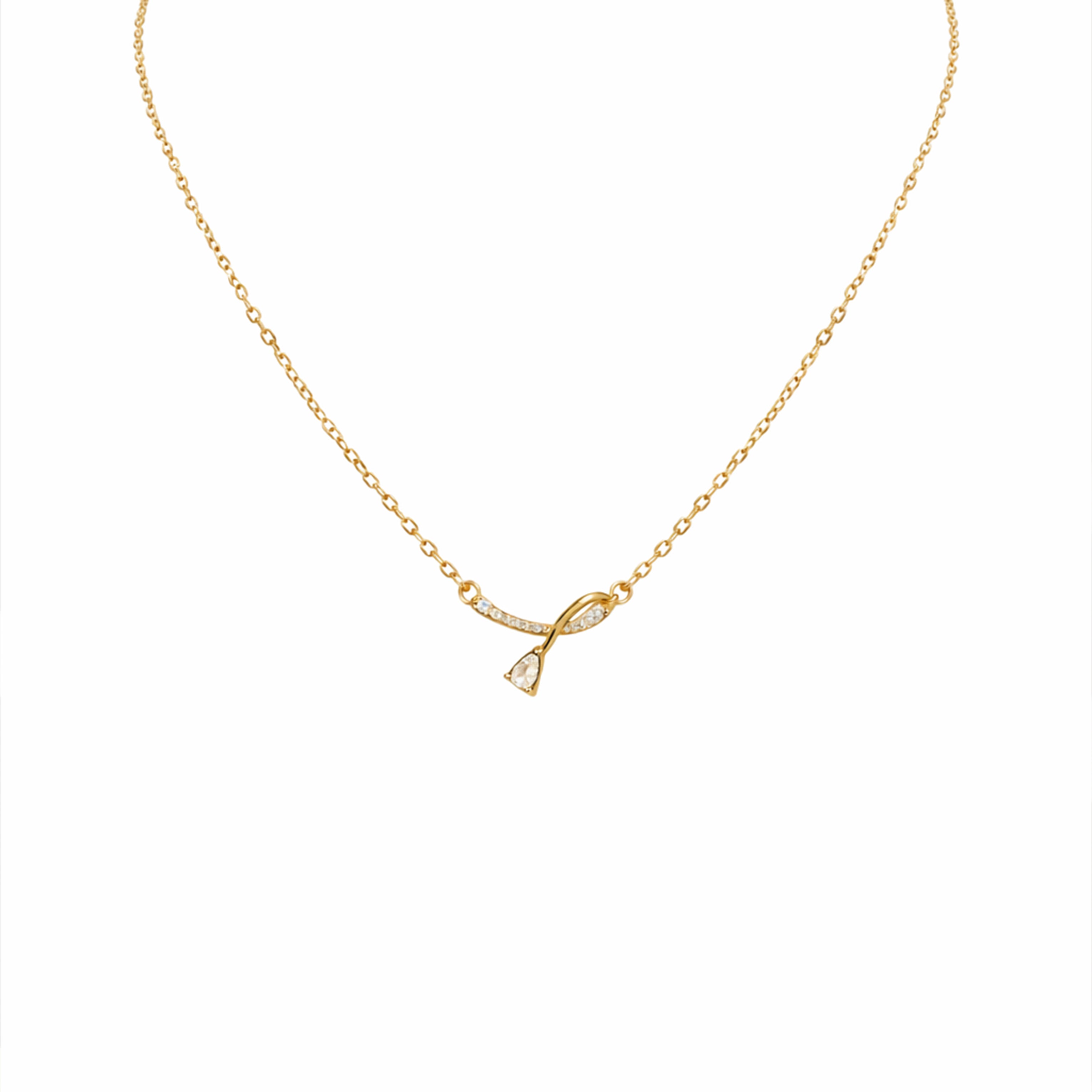 Liora Dangle Neckless GWN -4