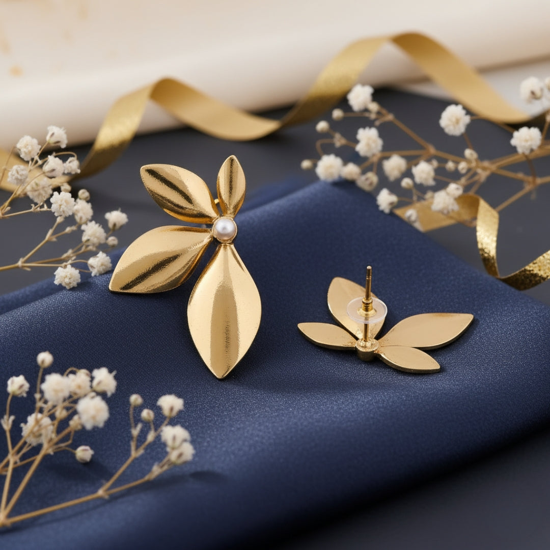 Gold Flora Women Earring GWE -8