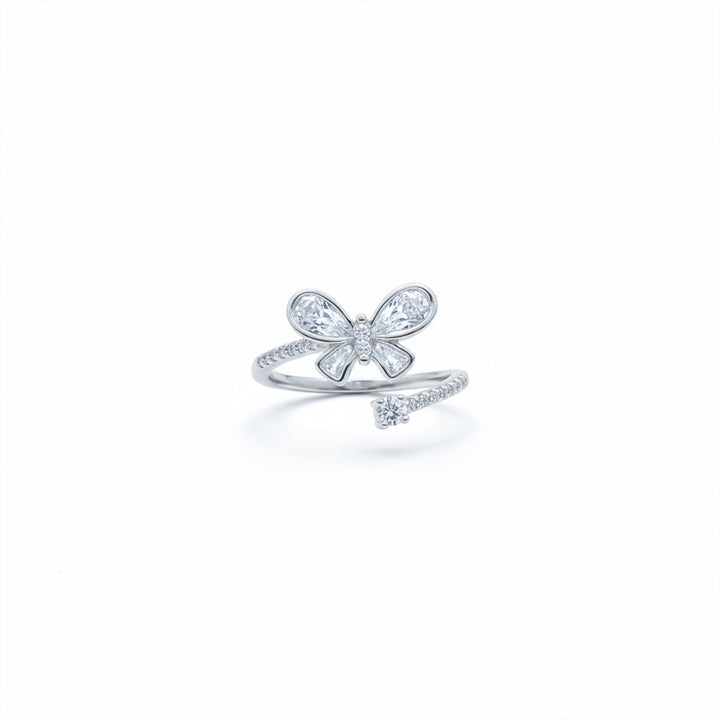 Cubic Zirconia Papillon Unclosed Band GWR -32