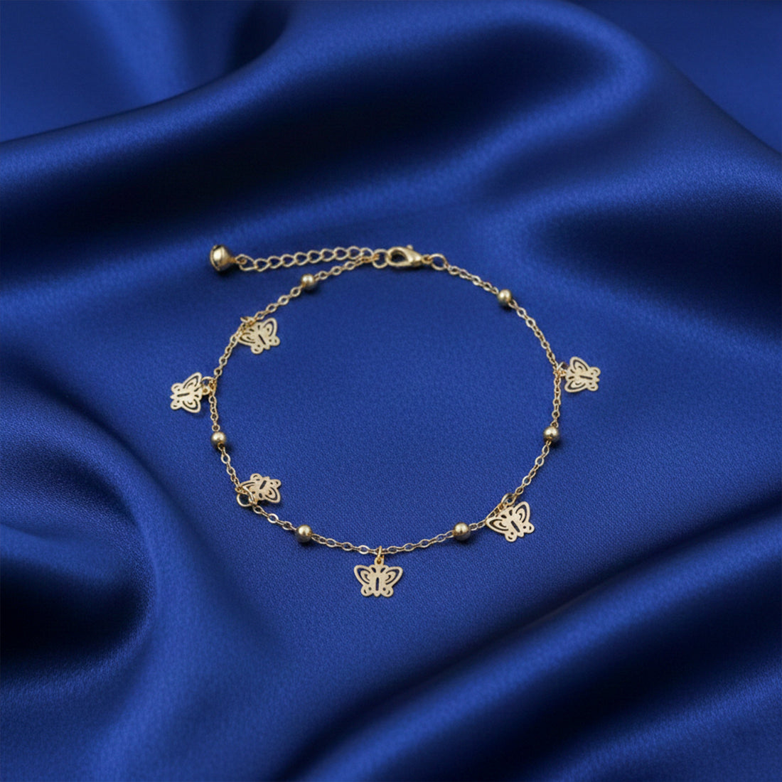 Gold Papillon Accent Payal GWA -49