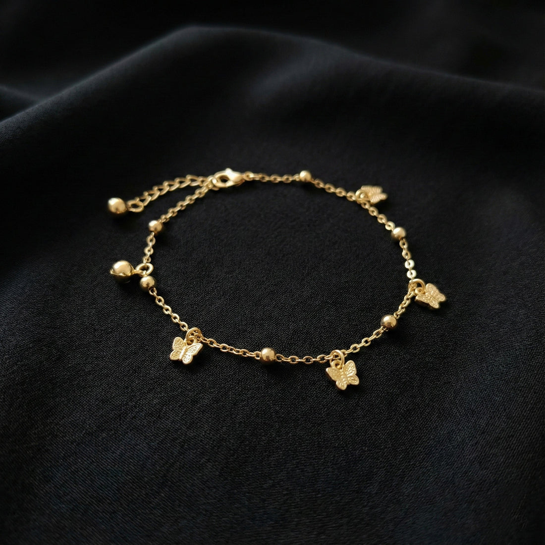 Gold Papillon Accent Payal GWA -56