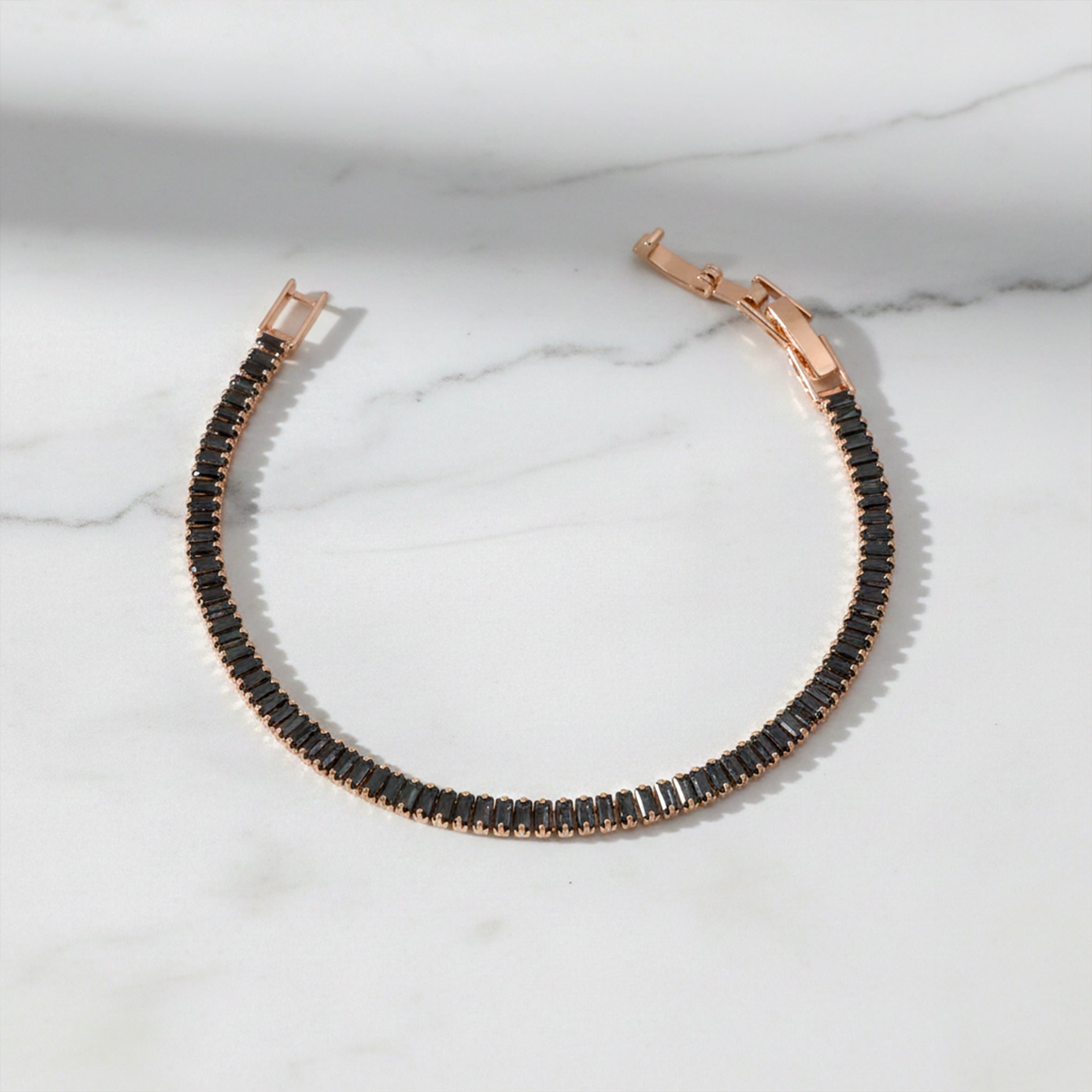 Midnight Rosette Line Kangan GWB -39