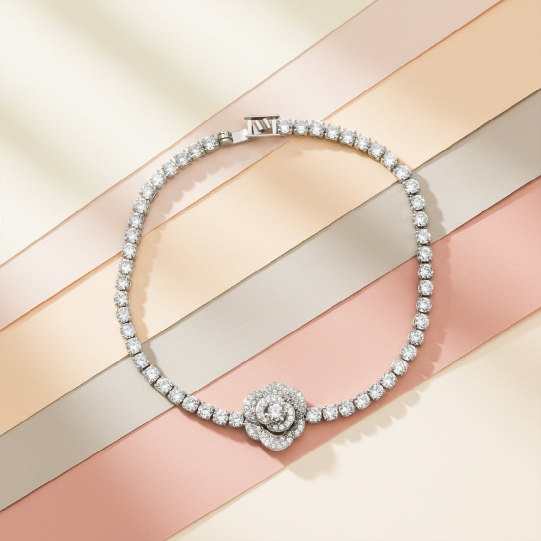 Timeless Bloom Zirconia Stone Line Kangan GWB -64
