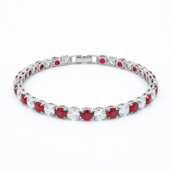 Crimson & Zirconia Stone Line Kangan GWB -67