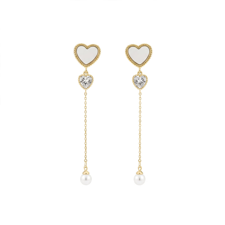 Moti Link Dangle Ear Studs GWE -87