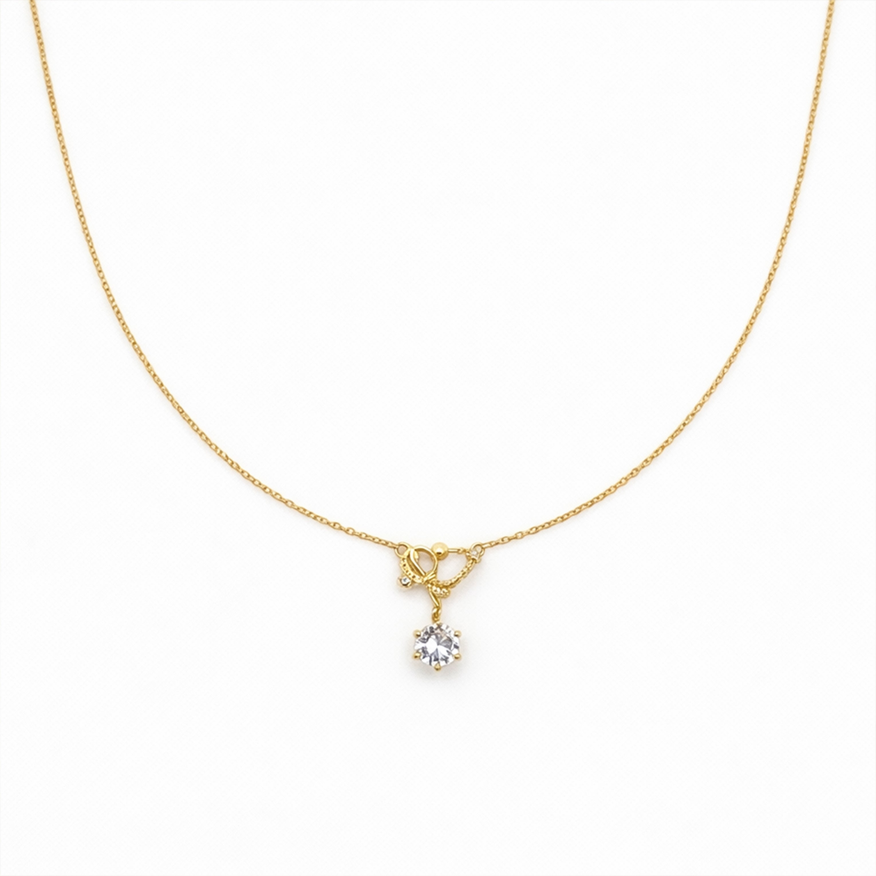 Solo-Stone Accent Locket Link Set GWN -129