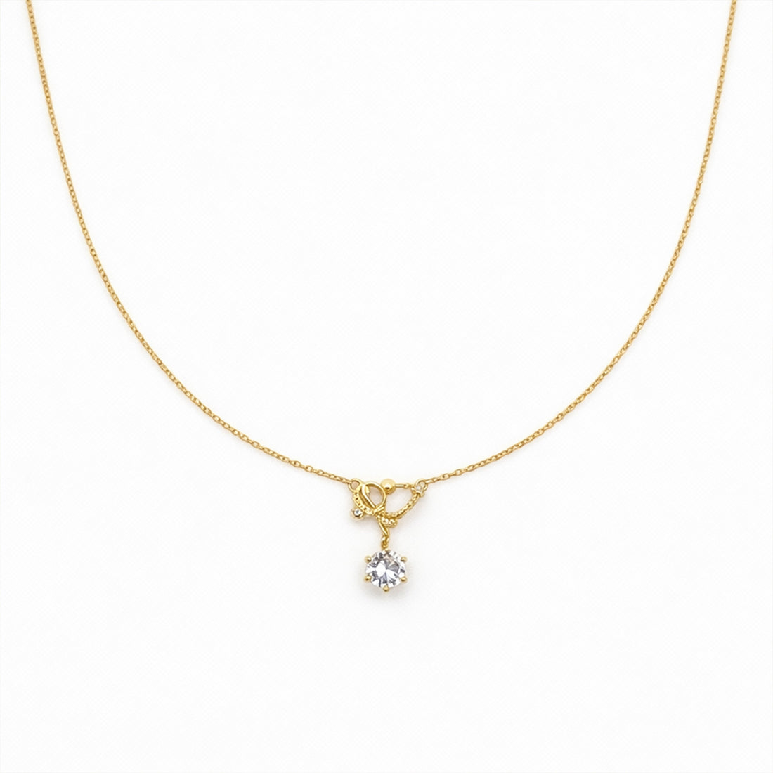 Solo-Stone Accent Locket Link Set GWN -129