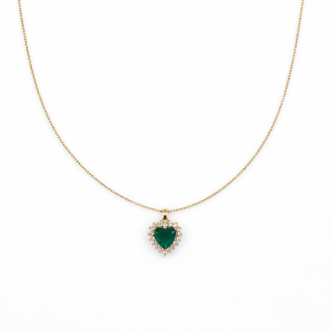 Verde Love Encircled Locket Link Set GWN -69