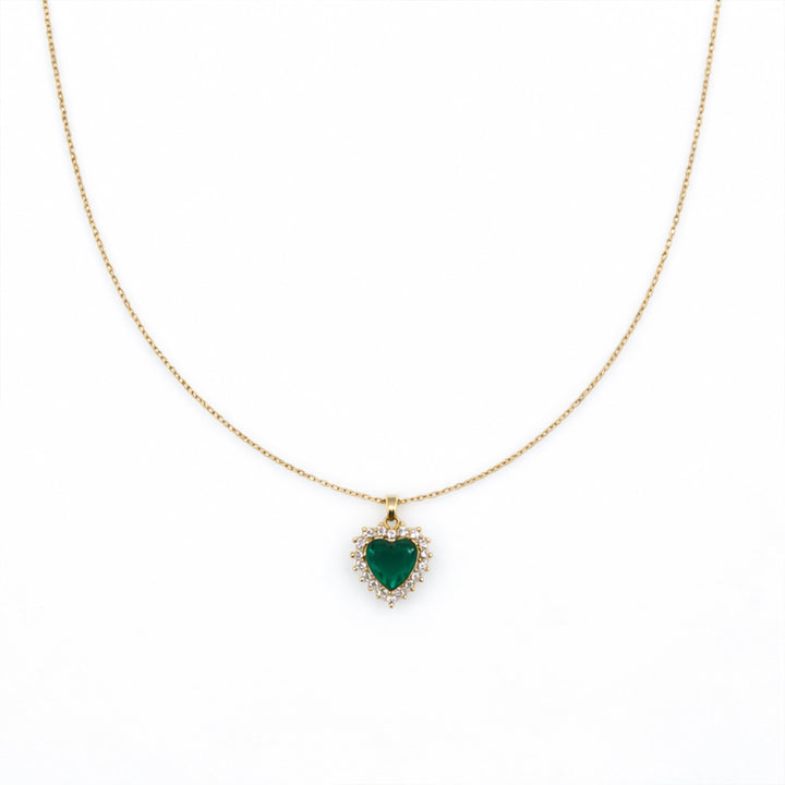 Verde Love Encircled Locket Link Set GWN -69