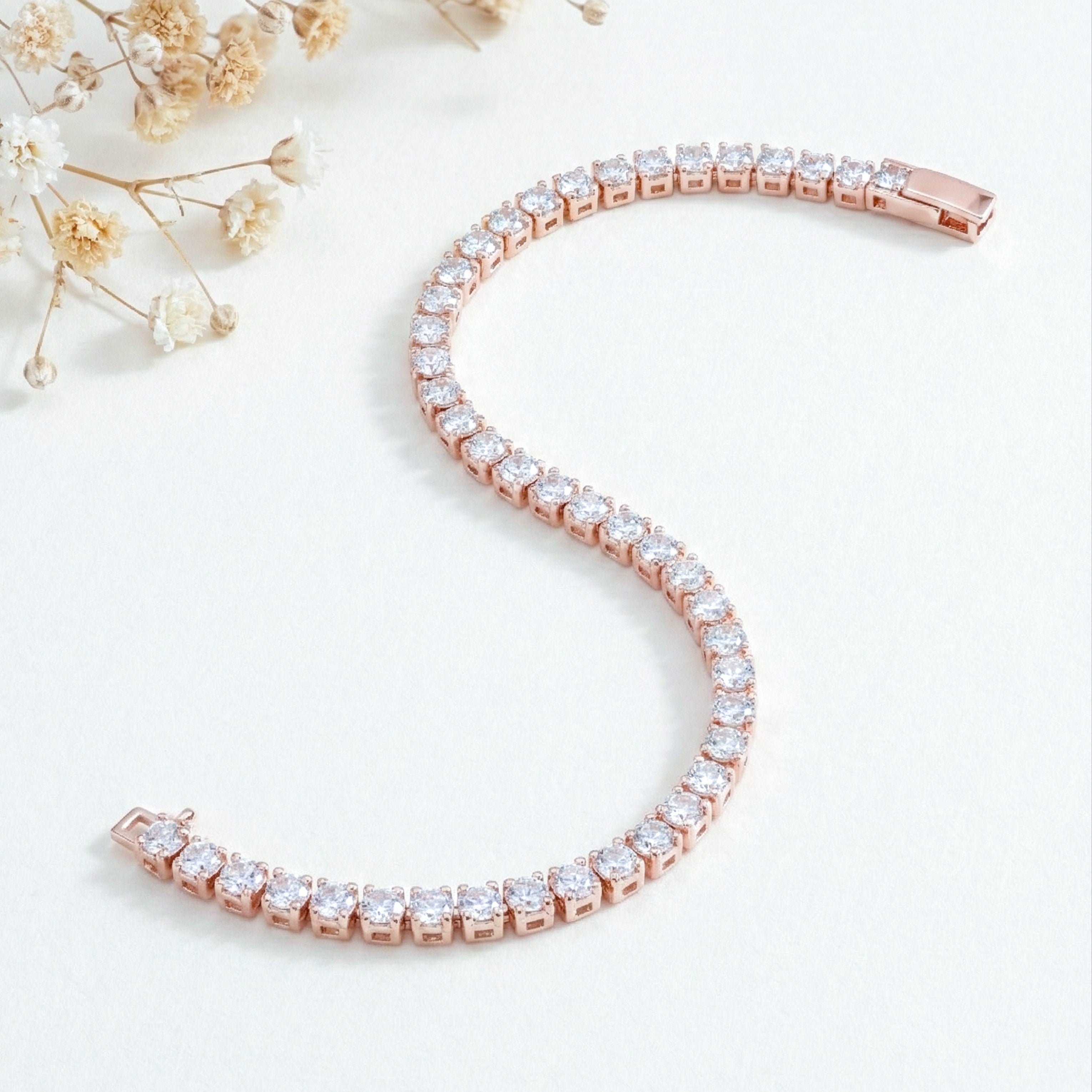 Mohini Rosette Gold Slider Kangan GWB -42