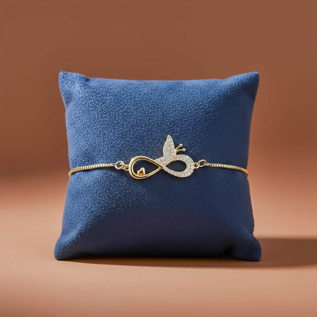 Women Bracelet Infinity Butterfly Gold jewellery - Finora Jewels