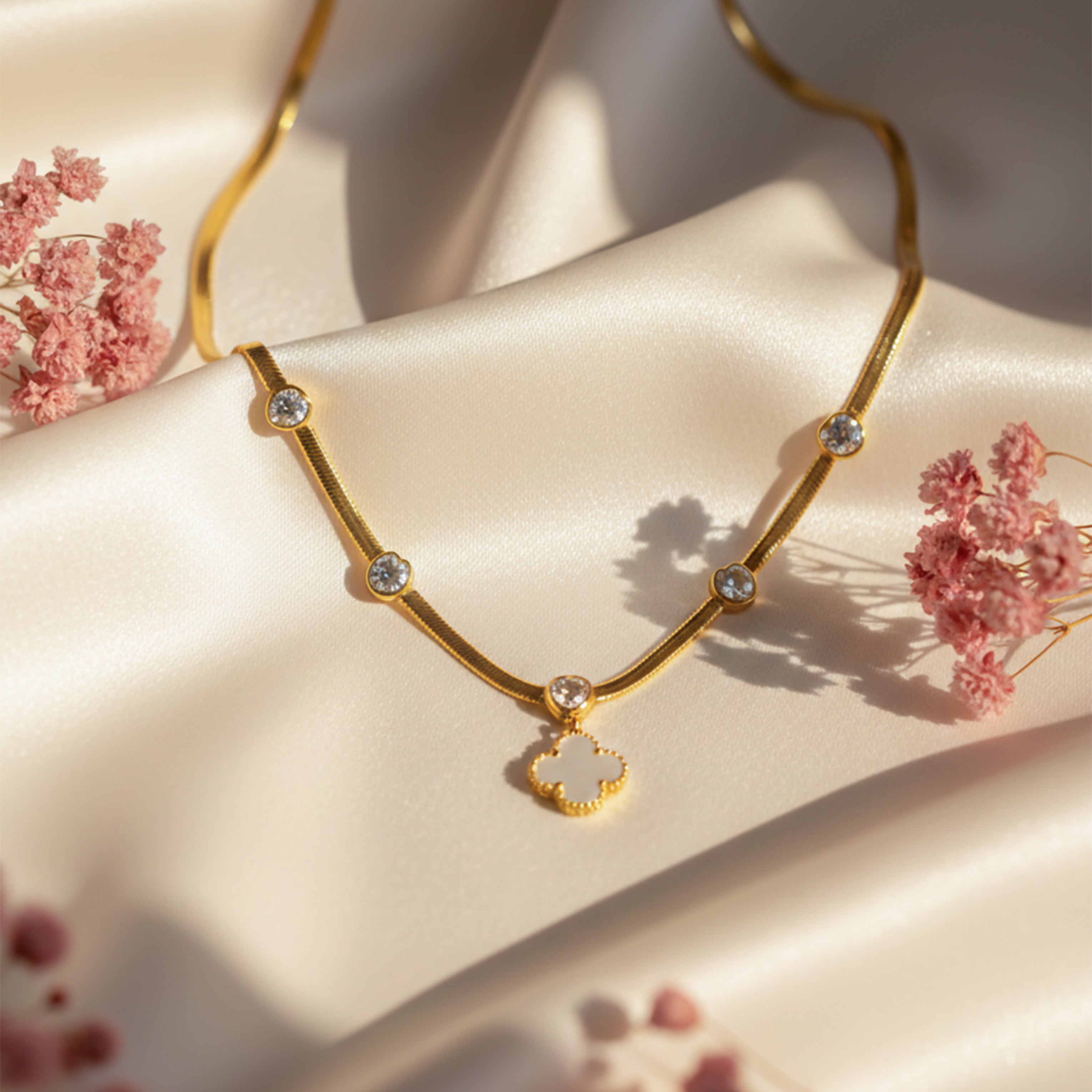 Ira Quatrefoil Link Set GWN -2