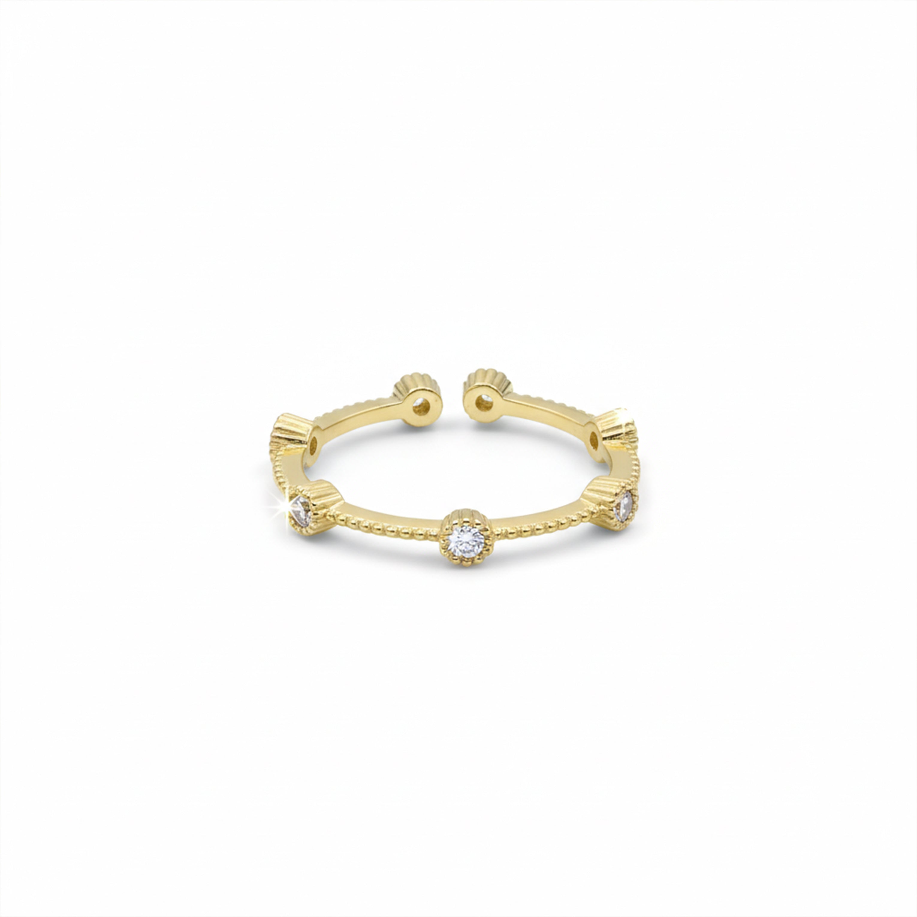 Gold-Toned Spark Band GWR -24