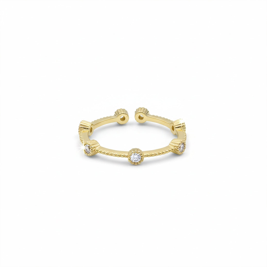 Gold-Toned Spark Band GWR -24
