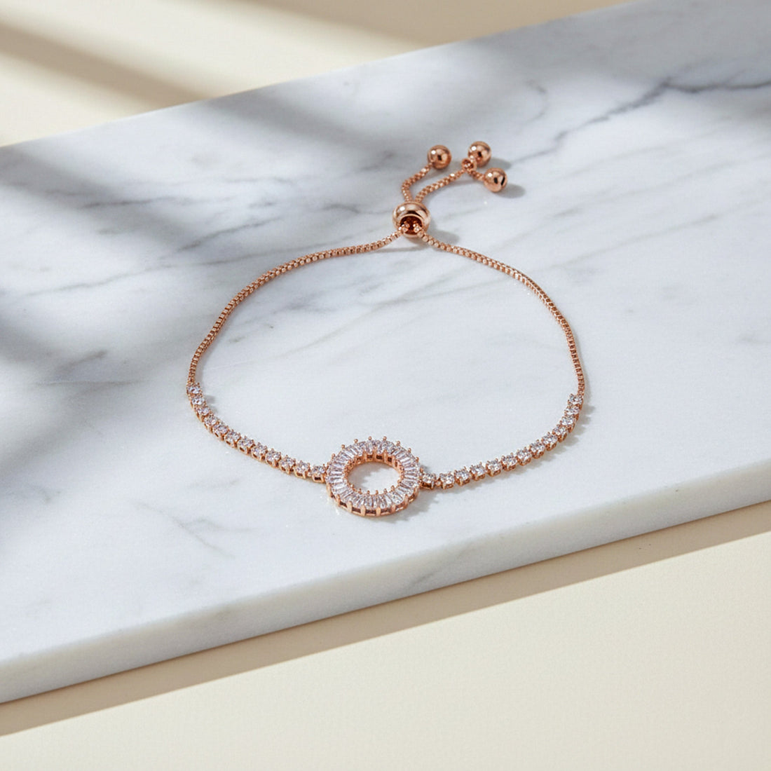 Circular Flexible Slider Bracele GWB -5