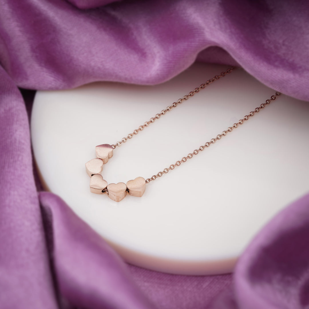 Bharati Rosette Gold Link Set GWN -28
