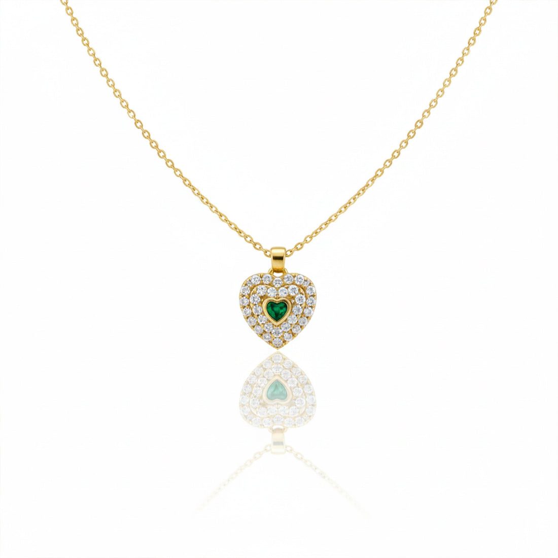 Regal Verde Love Pavé Women Neckless GWN -121