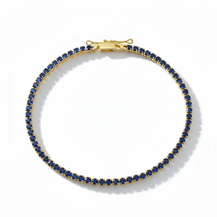 Regal Blue Sapphire Line Kangan GWB -81