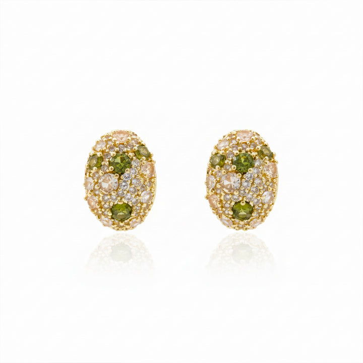 Spark Elliptical Post Ear Studs GWE -124