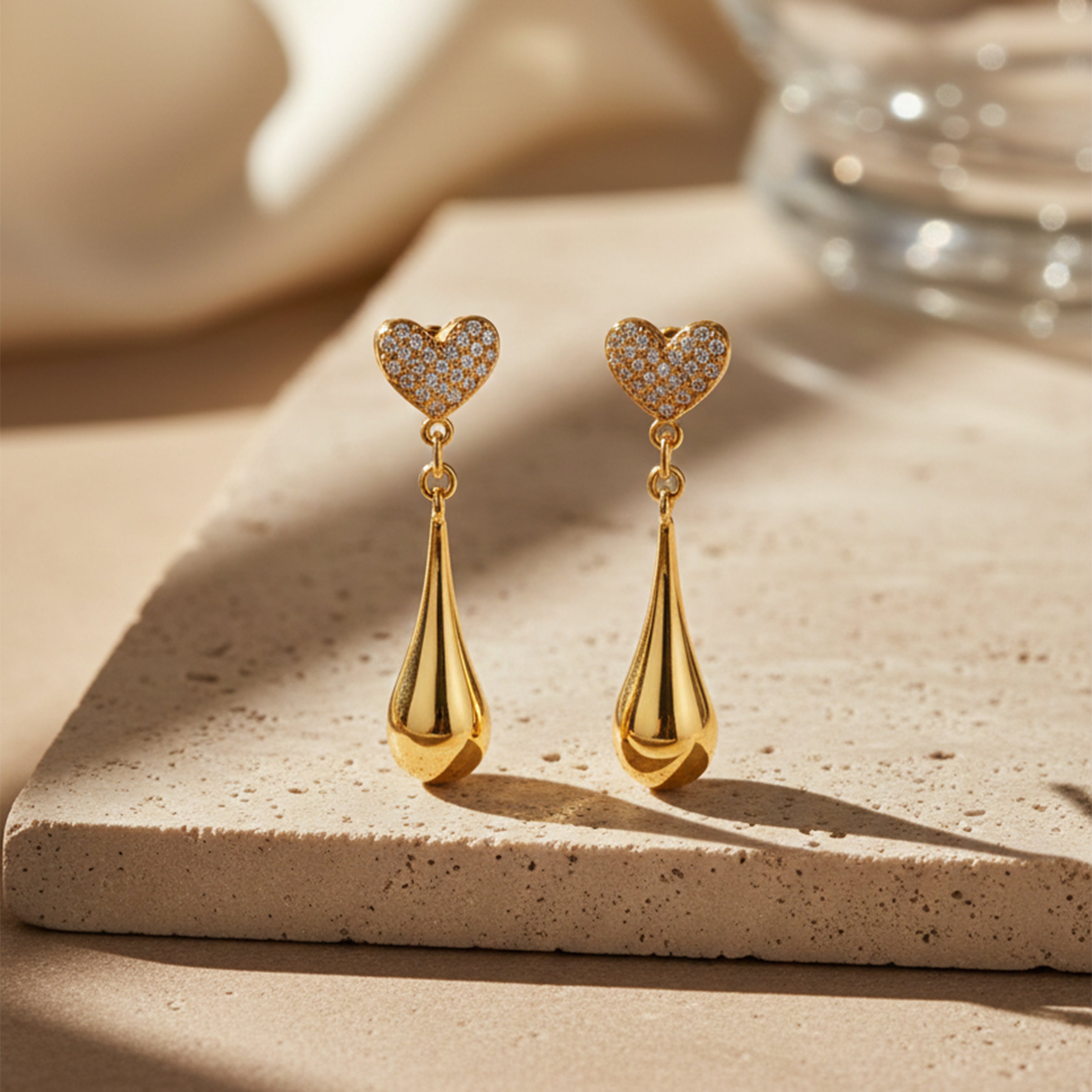 Trishna Love Drops Earring GWE -21