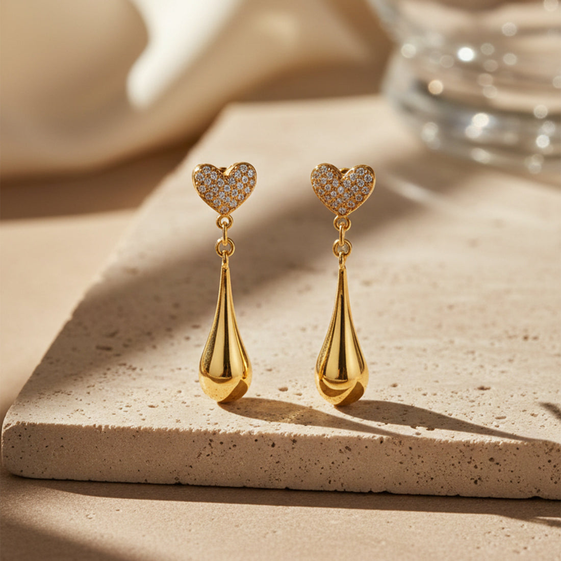 Trishna Love Drops Earring GWE -21