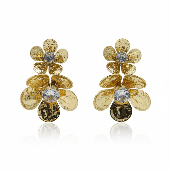 Bloom Dangle Ear Studs GWE -164
