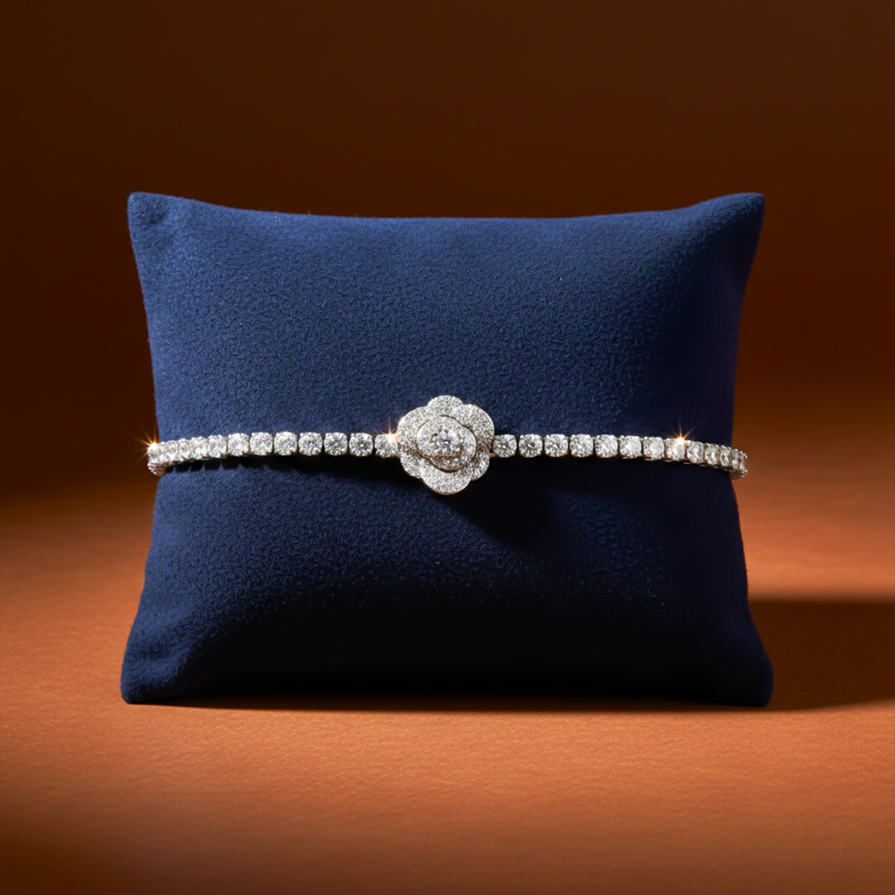 Timeless Bloom Zirconia Stone Line Kangan GWB -64
