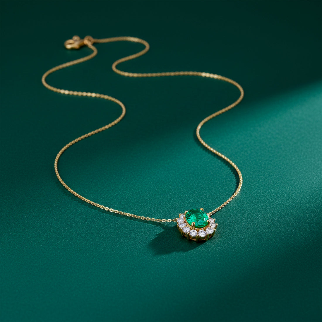 Verde-Cut Jade Gemstone Women Neckless GWN -92