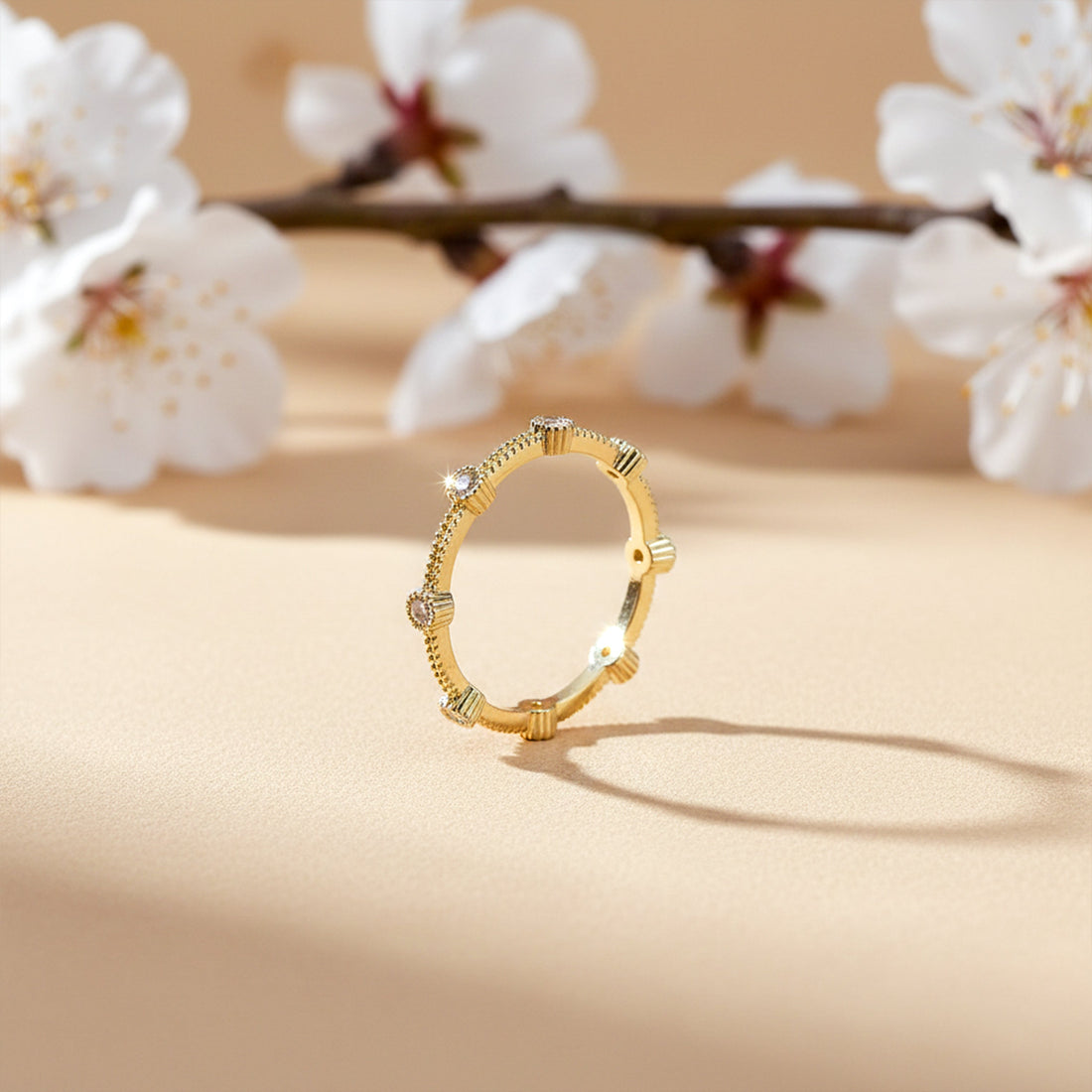 Gold-Toned Spark Band GWR -24