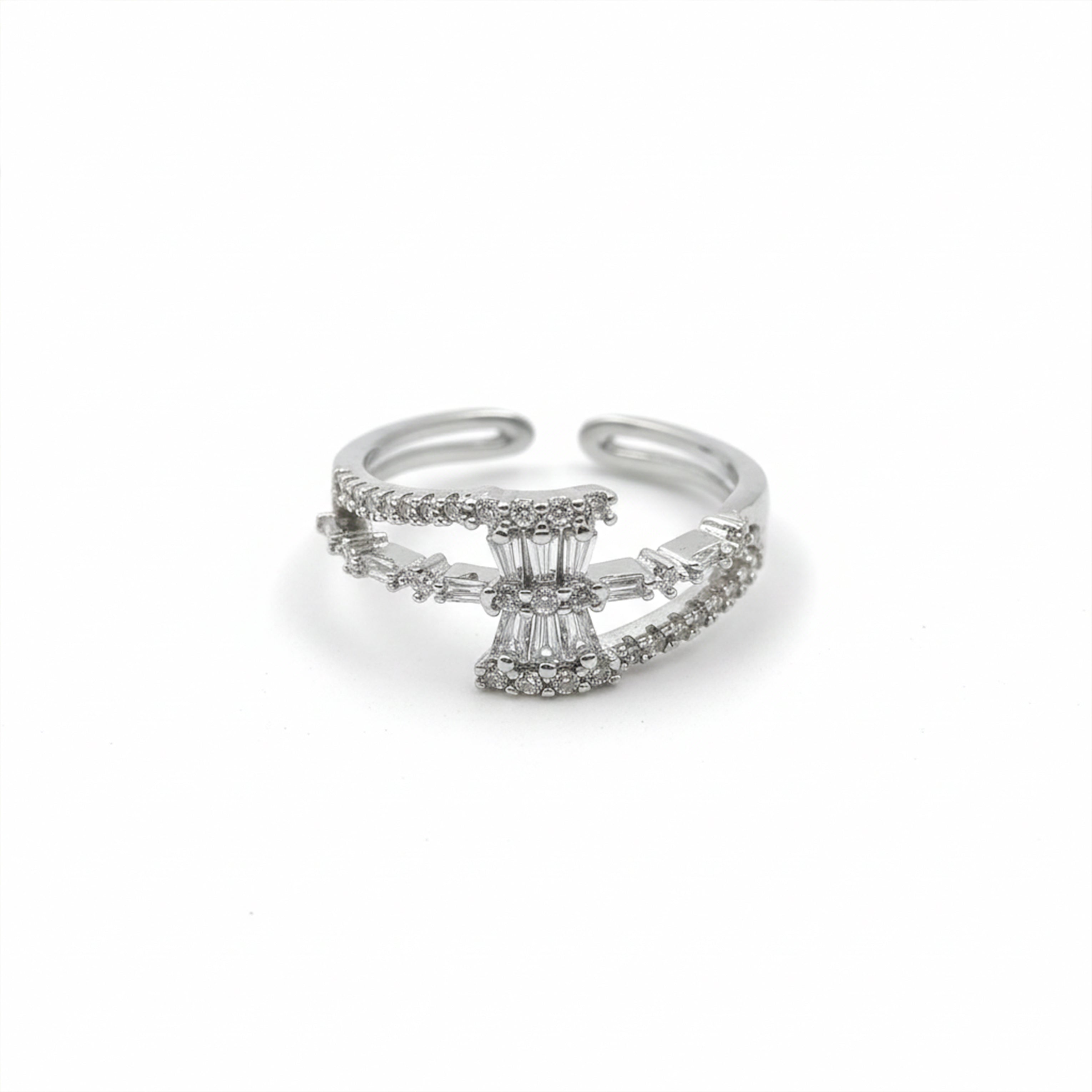 Silver Radiance Bow Band GWR -55