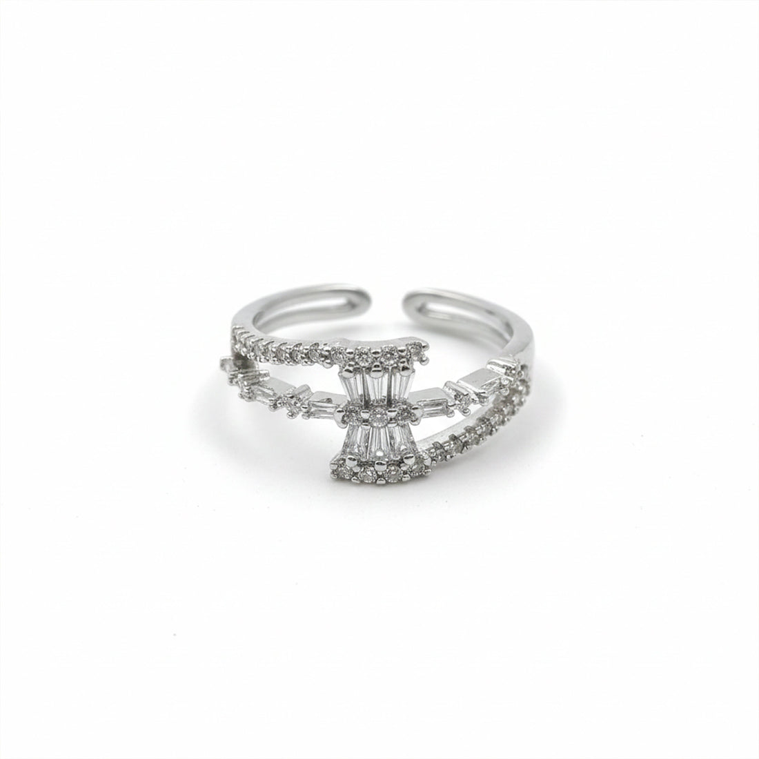 Silver Radiance Bow Band GWR -55