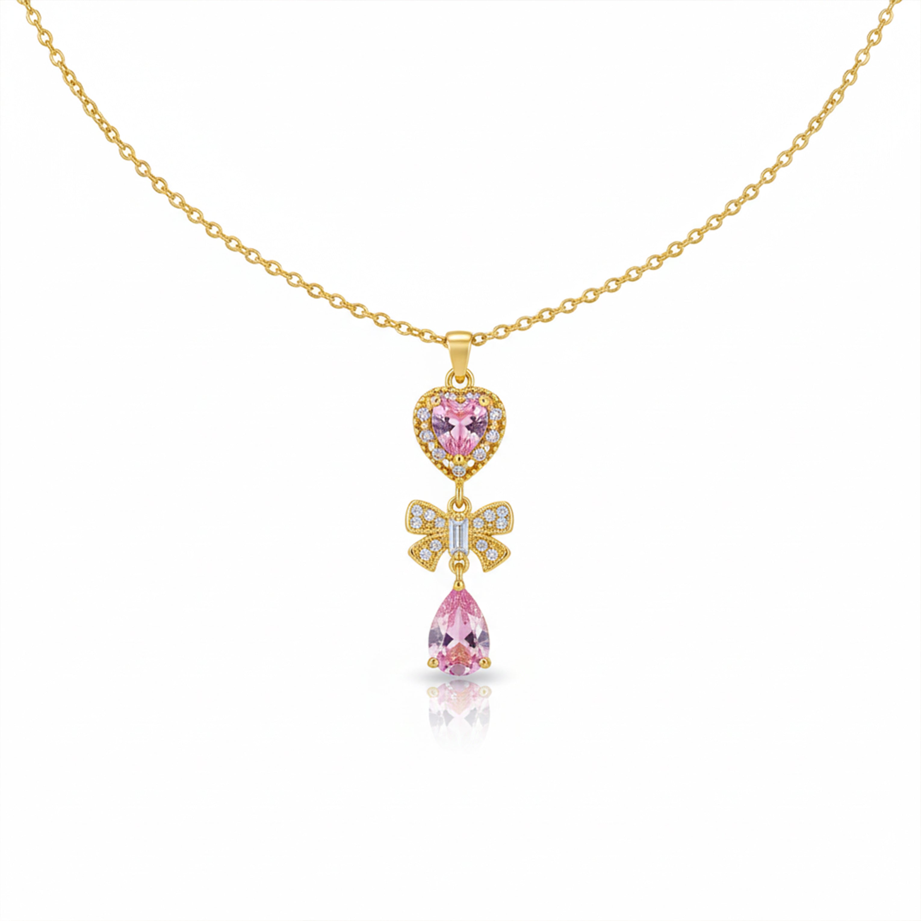 Bloom Dangle Locket Link Set GWN -124