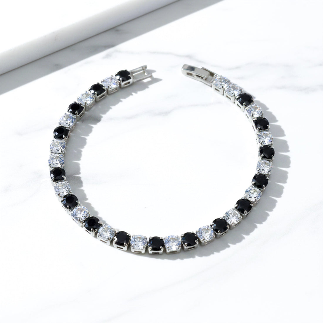 Black & Ivory Cubic Zirconia Kangan GWB -57