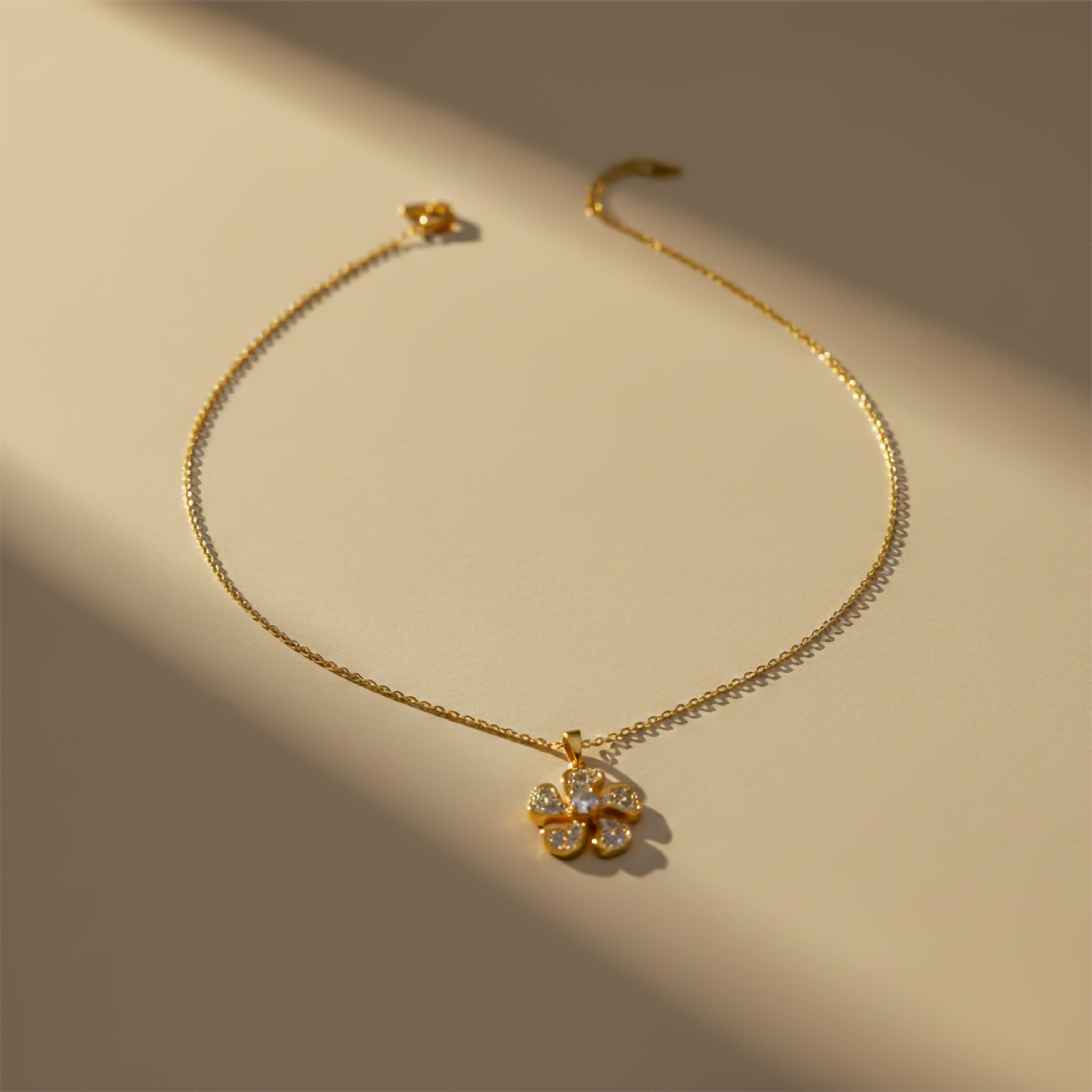 Blossom Necklace for women in Gold - Finora Jewels