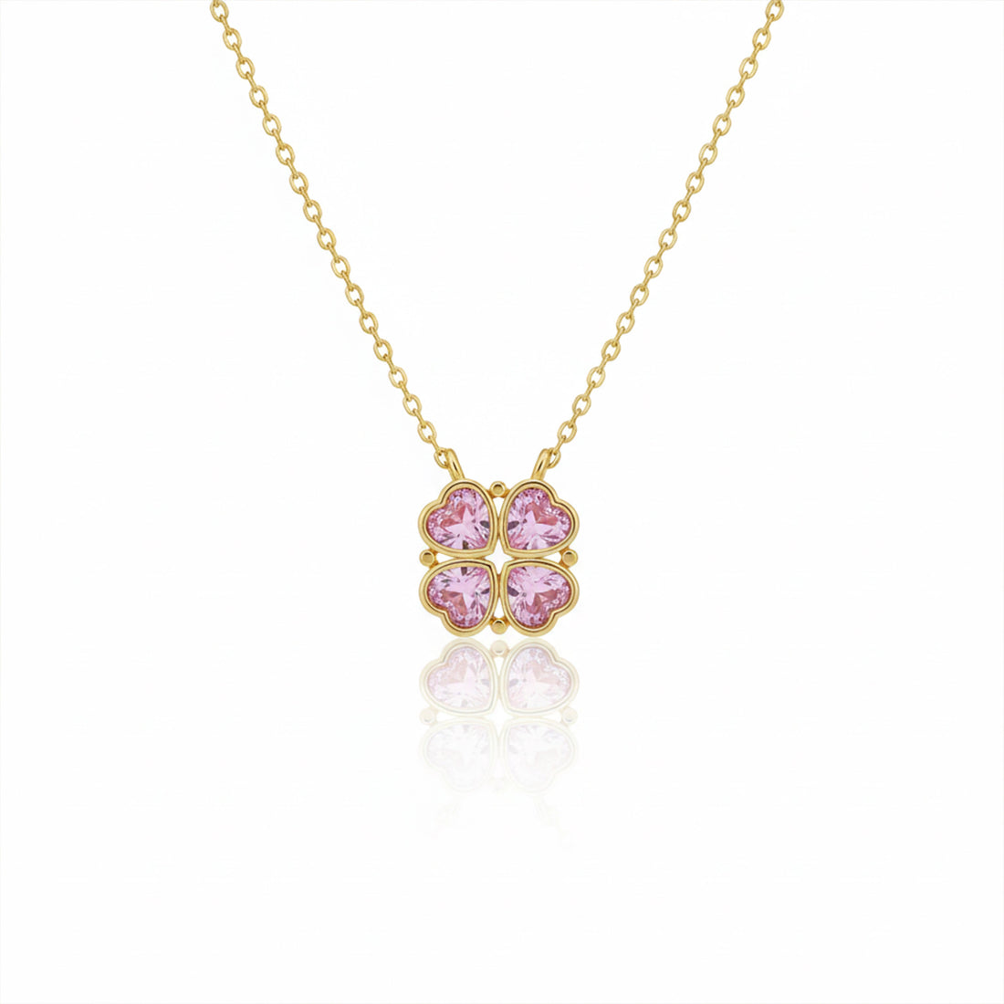 Quatrefoil Love Locket Link Set GWN -85