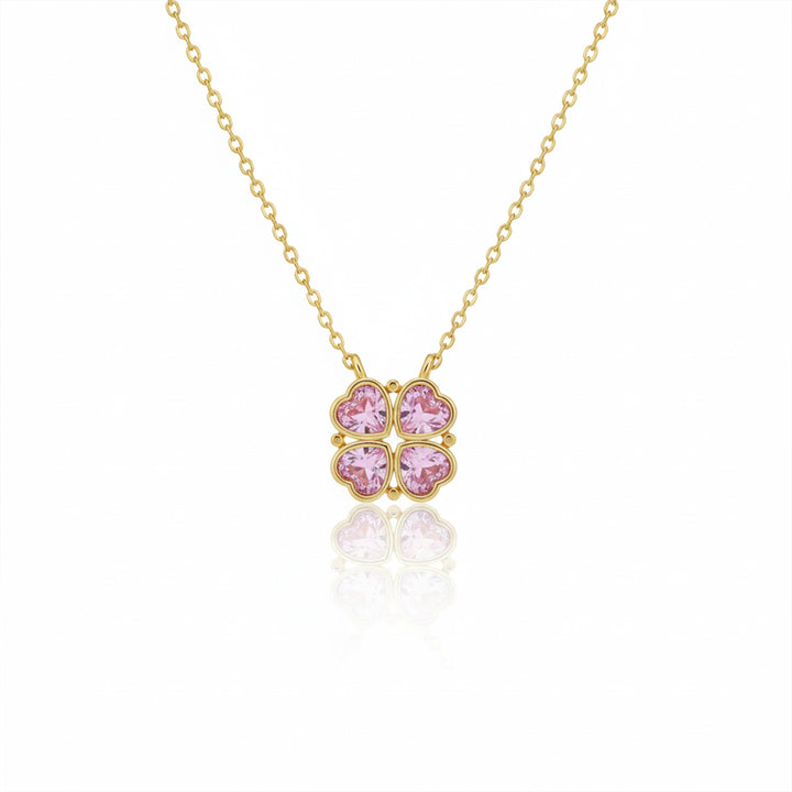 Quatrefoil Love Locket Link Set GWN -85