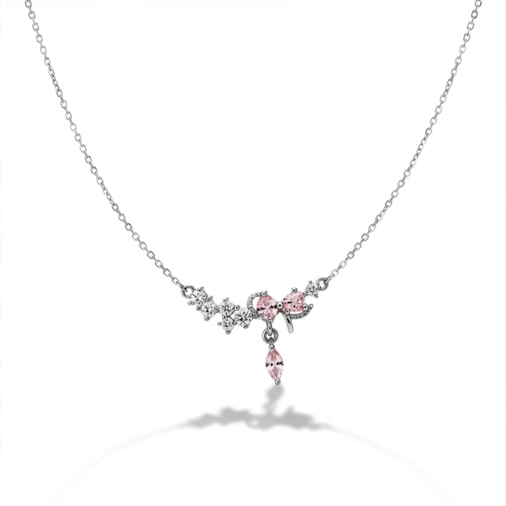 Silver-Tone Petite Bloom Women Link Set GWN -130