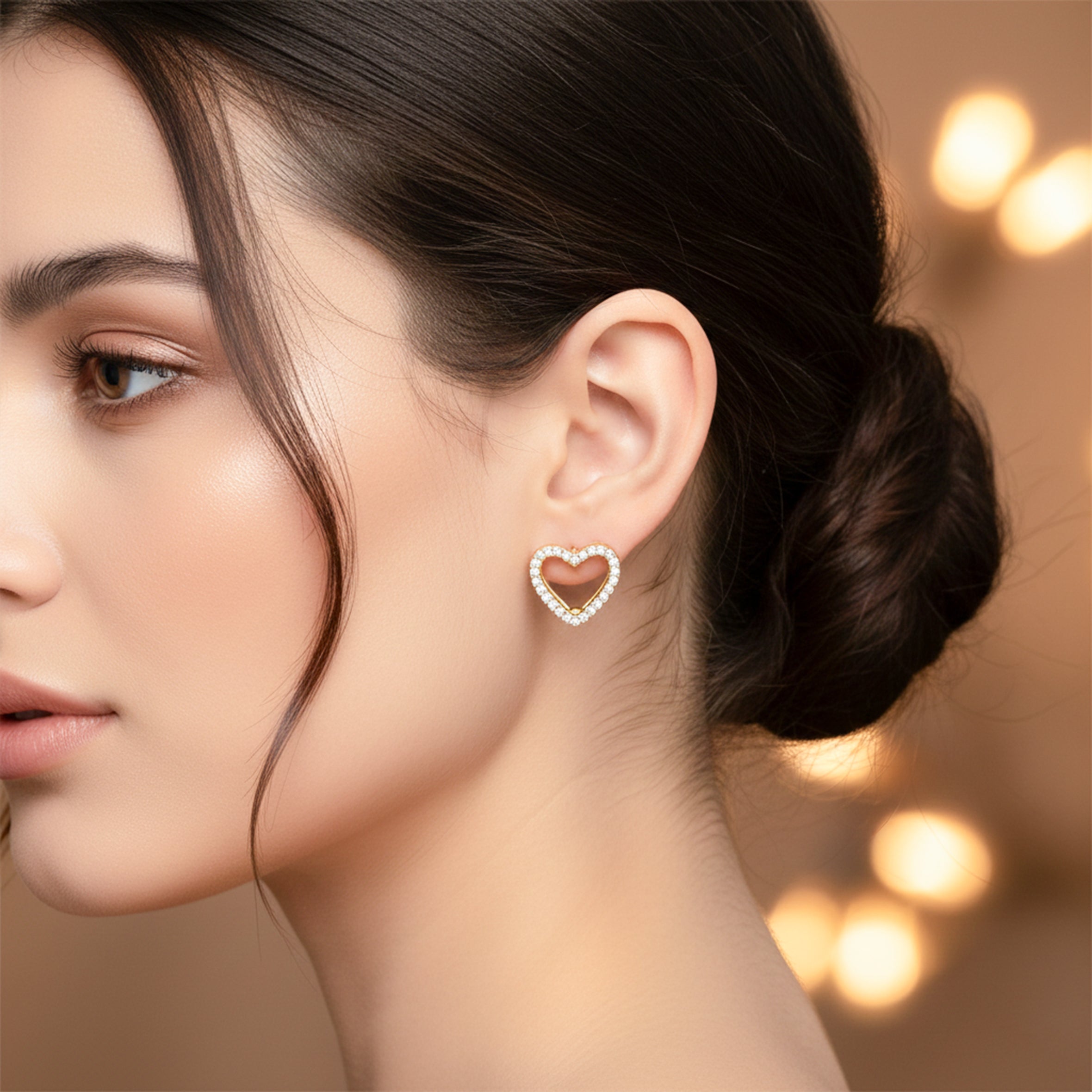 Hridaya Glow Ear Studs GWE -24