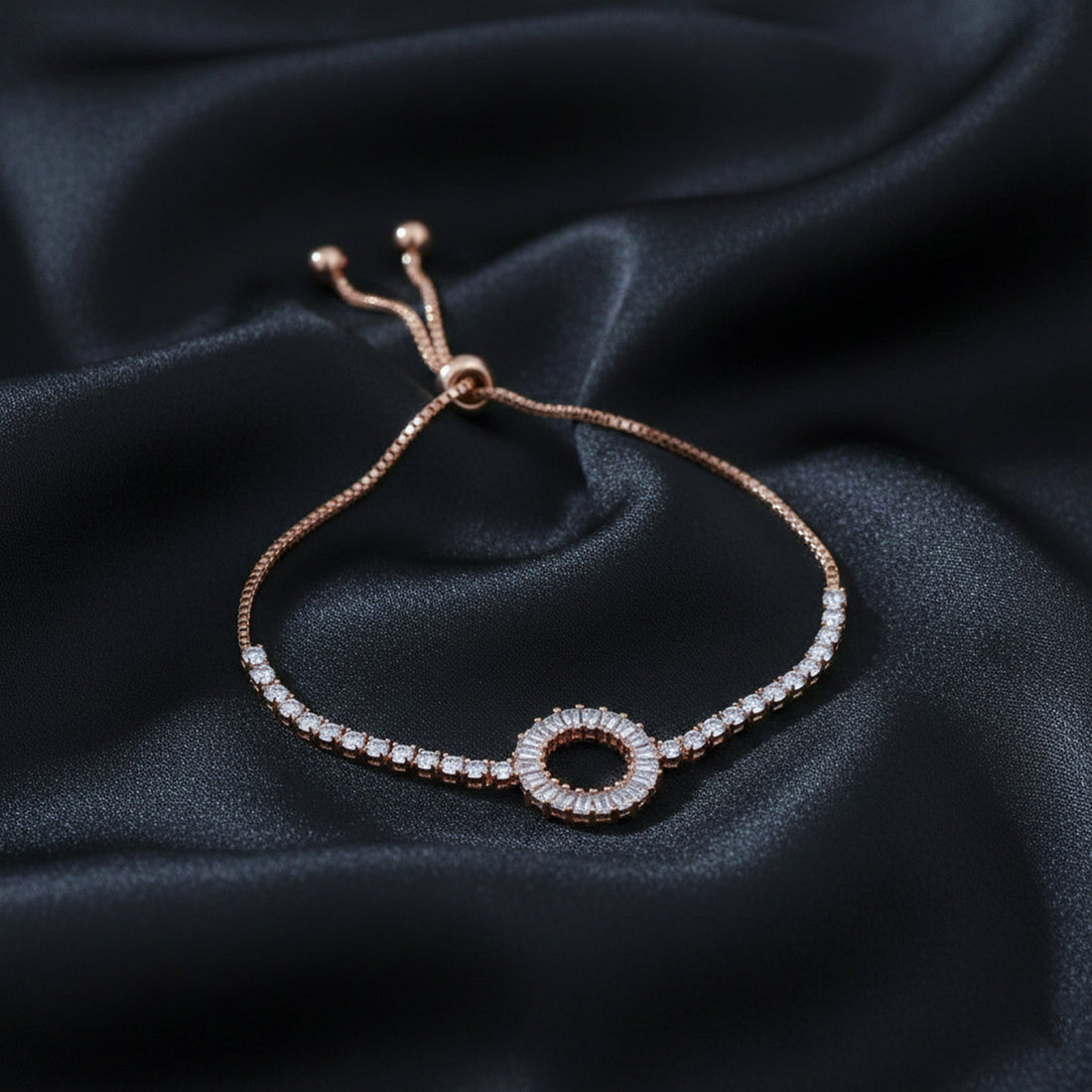 Circular Flexible Slider Bracele GWB -5