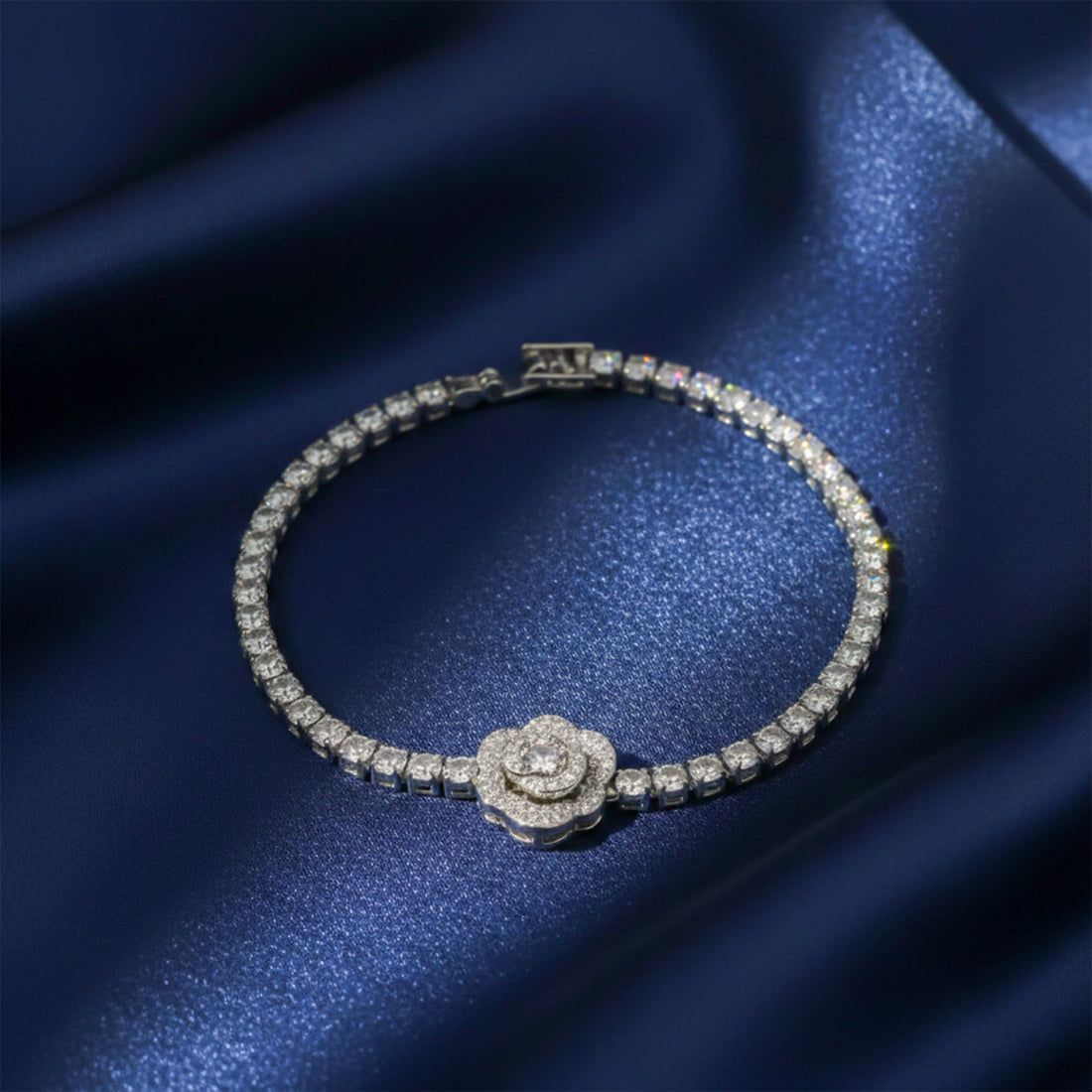 Timeless Bloom Zirconia Stone Line Kangan GWB -64