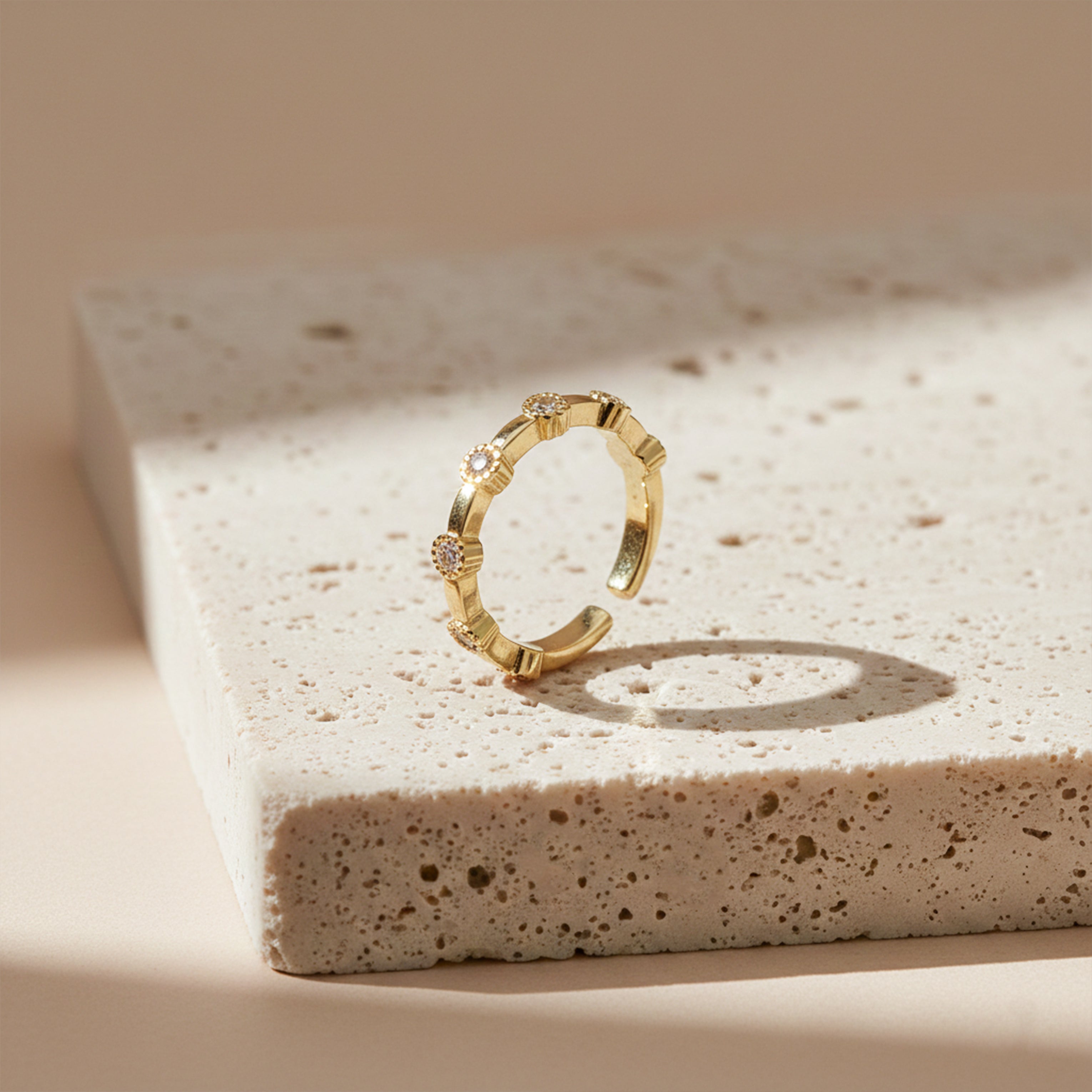Gold-Toned Spark Band GWR -24