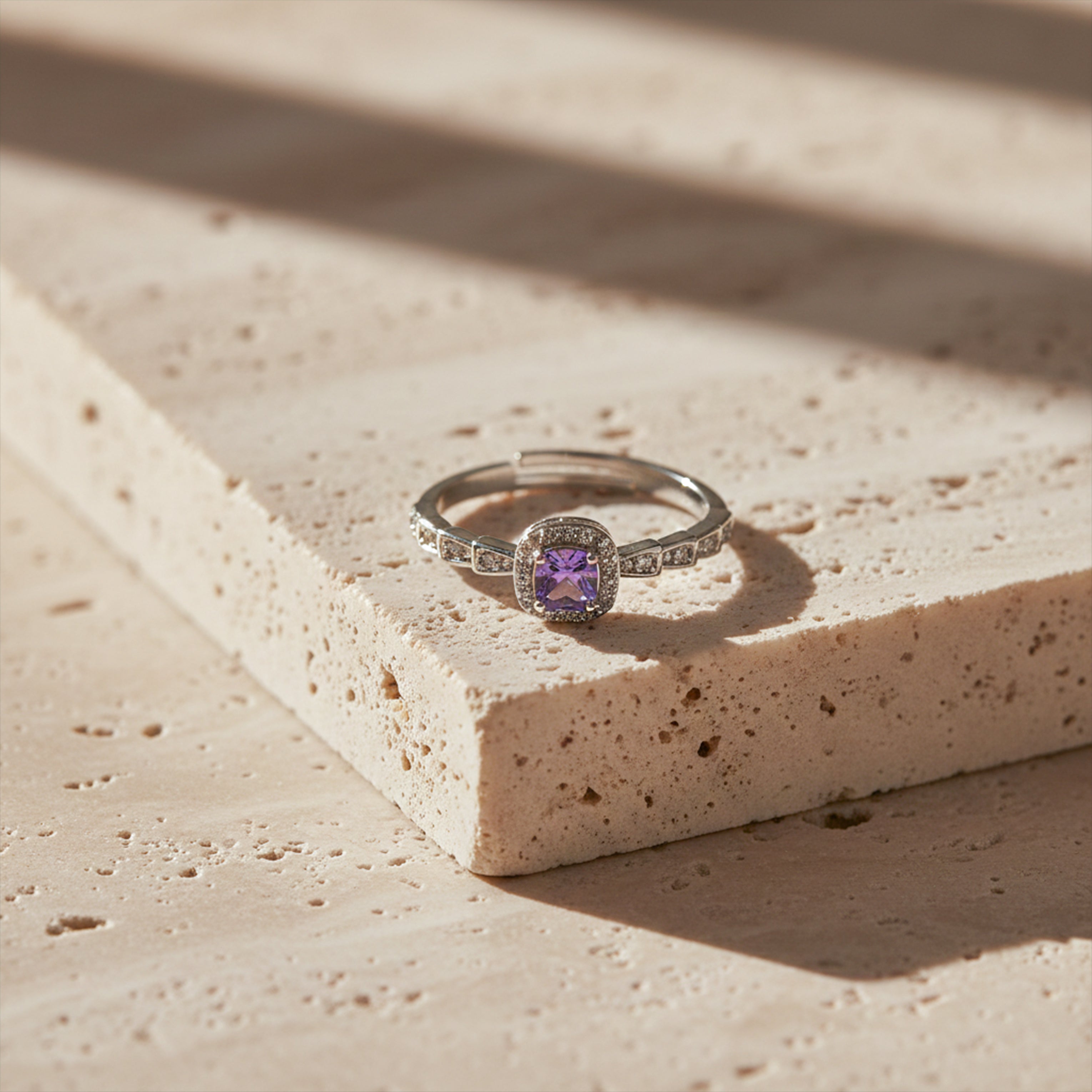 Lilac Encircled Flexible Band GWR -41
